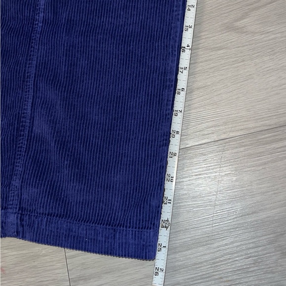 NWT Paul Smith Women's Wide-Leg Corduroy Trouser Cobalt Blue - Picture 7 of 9
